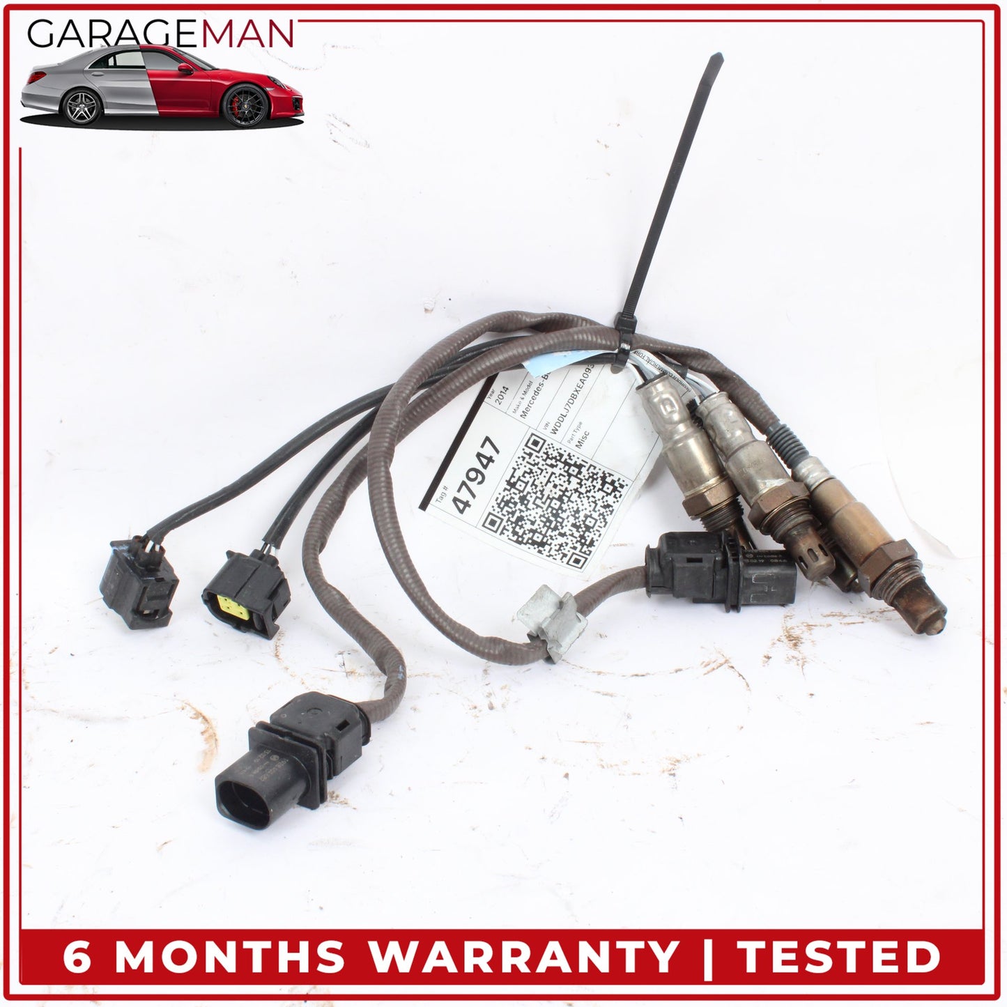 2012-2018 Mercedes W218 CLS550 Oxygen O2 Sensor Lambda Set of 4 0095426318 OEM