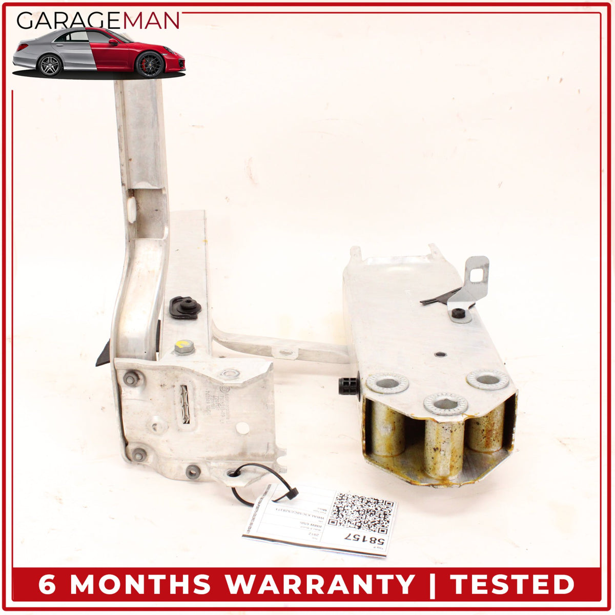 2012-2019 BMW 650i F13 Front Left Side Bumper Support Bracket 7186513-09 OEM