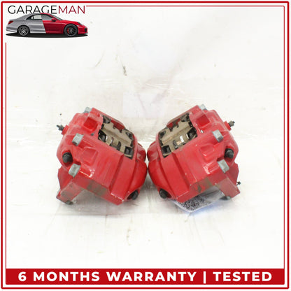 2016-2024 Infiniti Q50 Q60 Front Left and Right Side Brake Caliper Red Sport OEM