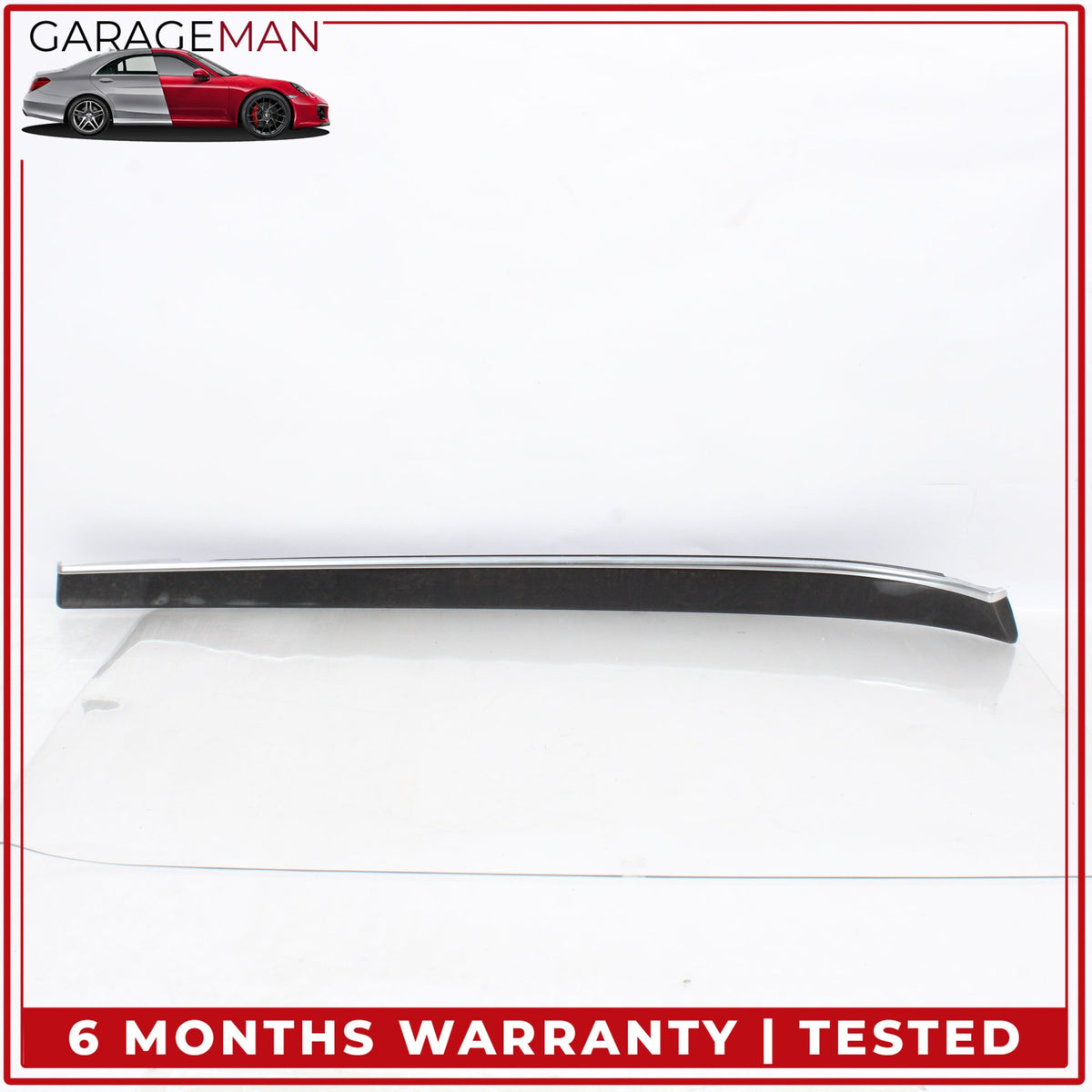2014-2020 Mercedes W222 S550e Front and Rear Interior Door Molding Trim Wood OEM