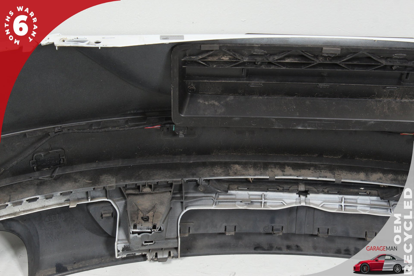2008-2015 Audi TT 8J AWD Rear Bumper Cover Panel Assembly 8J0807317 Ibis White