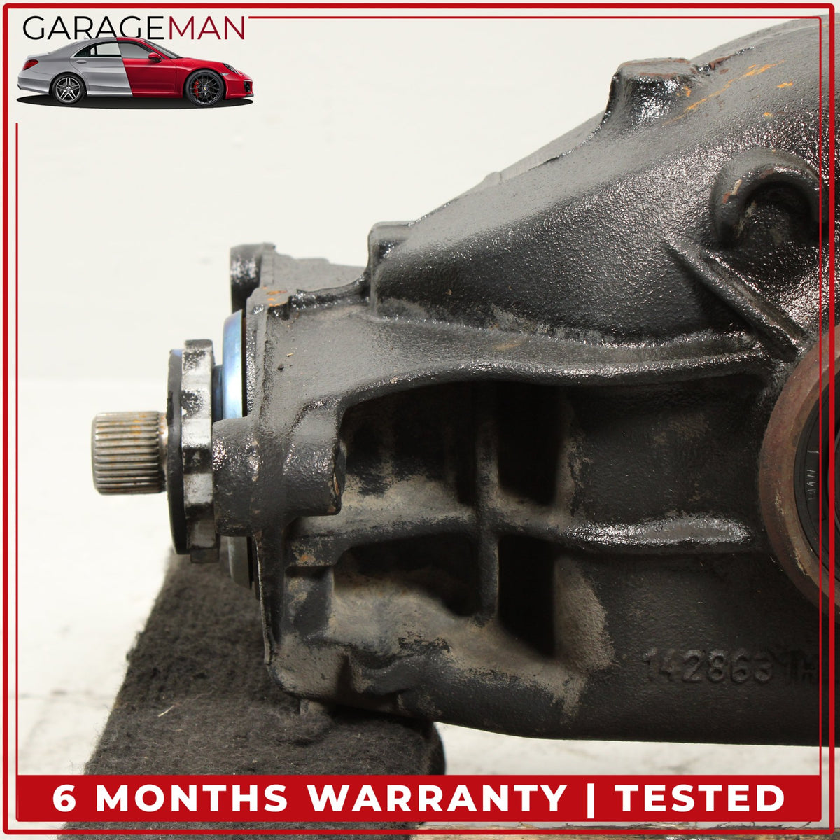 2007-2010 BMW X5 E70 3.0L Rear Differential Carrier 7552525 OEM