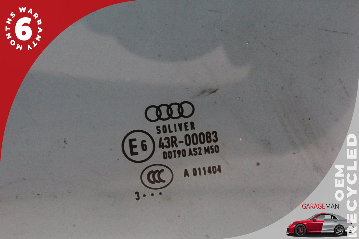 2012-2018 Audi S7 A7 RS7 Front Left Driver Side Door Window Glass OEM