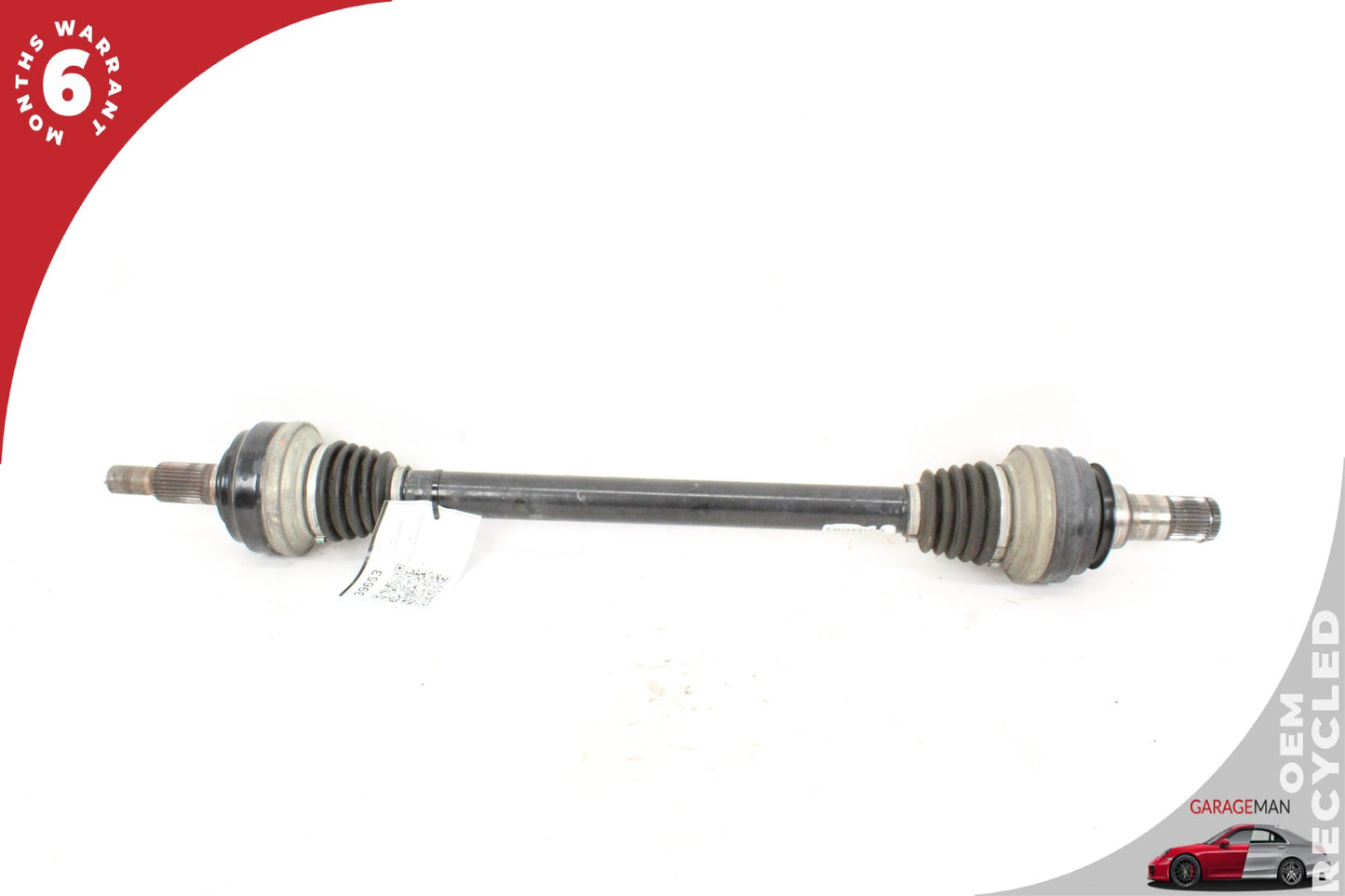 11-18 Porsche Cayenne 92A AWD 4.8 Rear Right CV Axle Shaft 7P0501201F Genuine