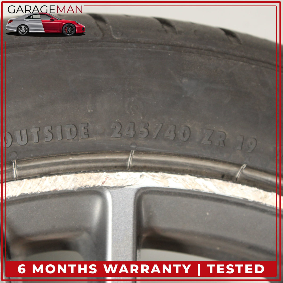 2014-2024 Infiniti Q50 V37 Front or Rear Wheel Rim w/ Tire 9Jx19 D0C004HK9C OEM