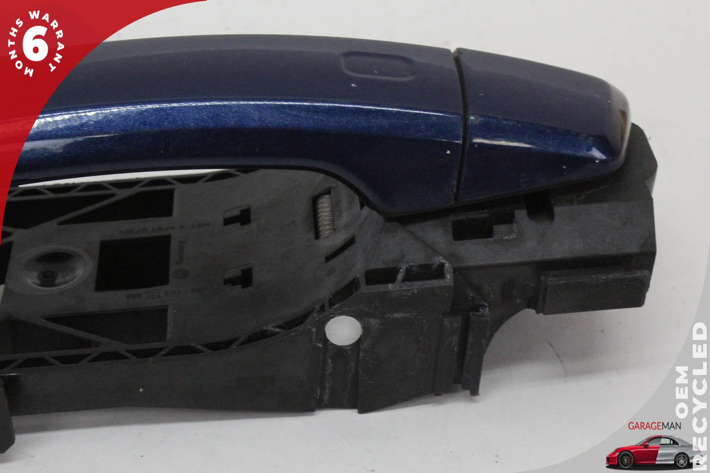 2015-2020 Audi A3 S3 RS3 Rear Left Driver Side Exterior Door Handle Blue OEM