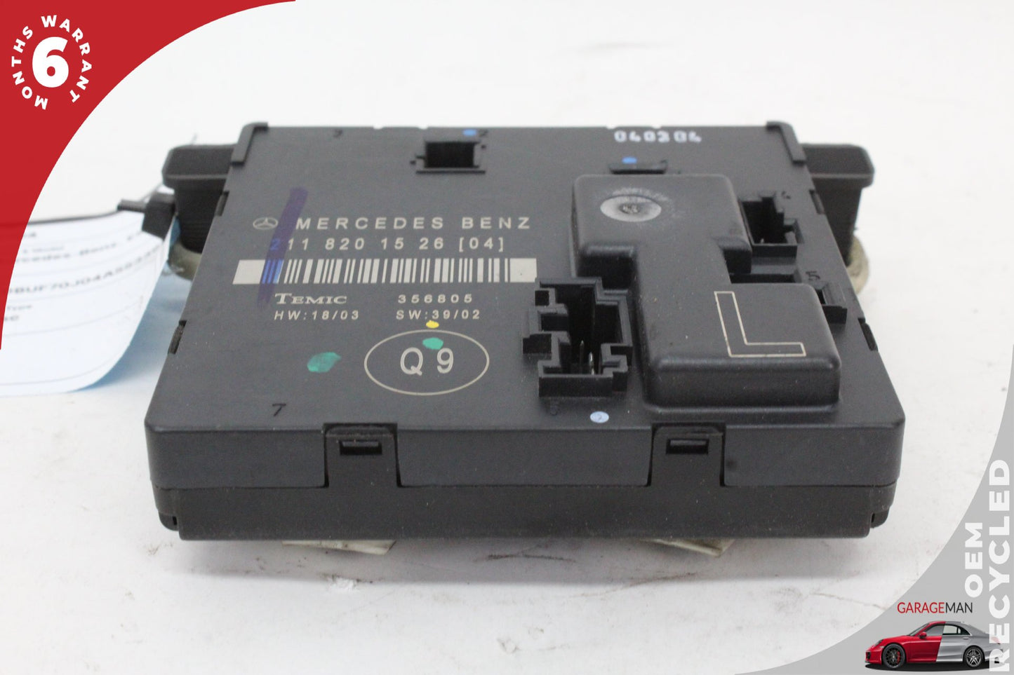 2003-2006 Mercedes W211 E500 Rear Left Side Door Control Module 2118201526 OEM