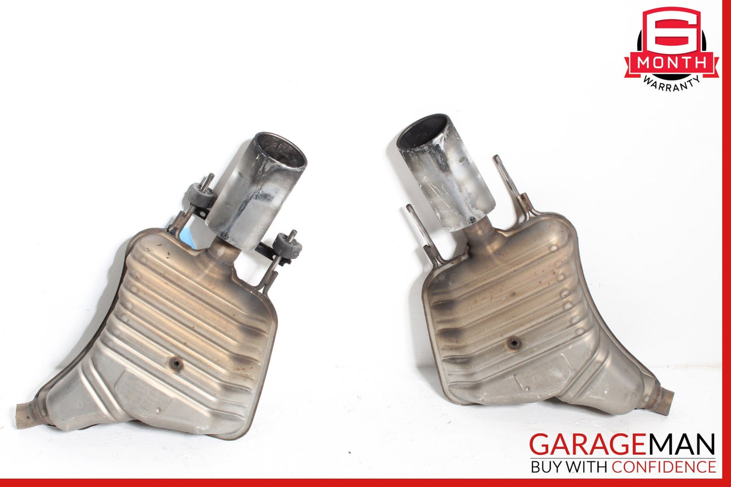 2007-2009 Mercedes W221 S550 S450 AMG Sport Exhaust Muffler Right and Left OEM