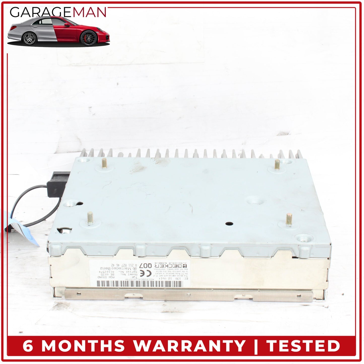 2003-2008 Mercedes W211 E320 Audio Amplifier AMP Harman Becker 2118274642 OEM