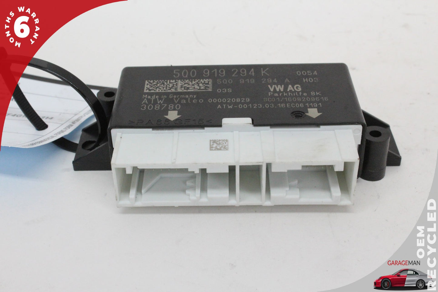 16-18 Audi A3 8V Sedan Parking Assist Control Module 5Q0919294K Genuine