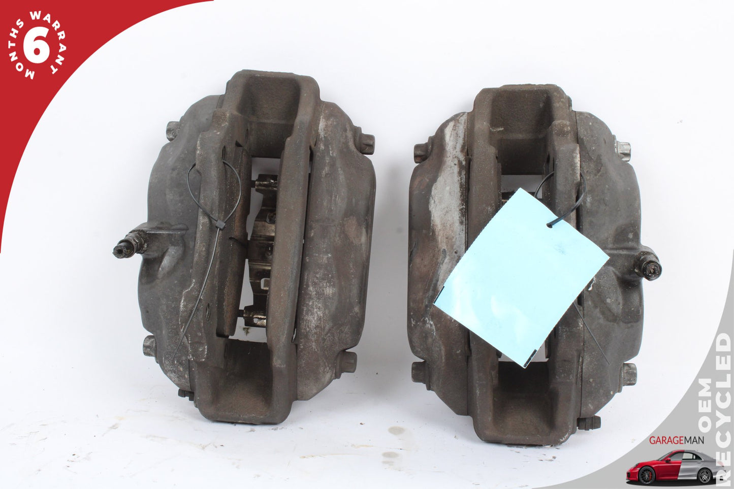 2007-2013 Mercedes W221 S550 Front Left and Right Side Brake Caliper Set OEM