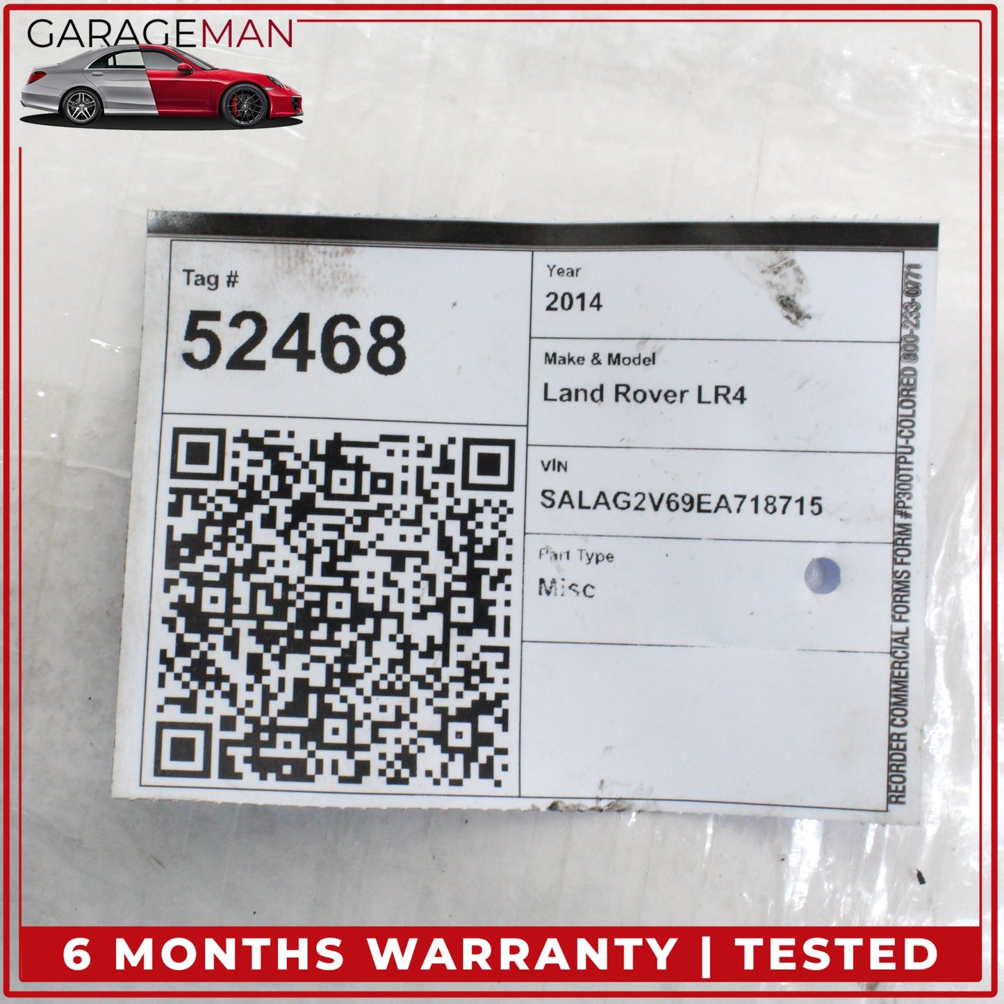 2014-2016 Land Rover LR4 Front Parking Sensors PDC w/ Wire Harness & Camera OEM
