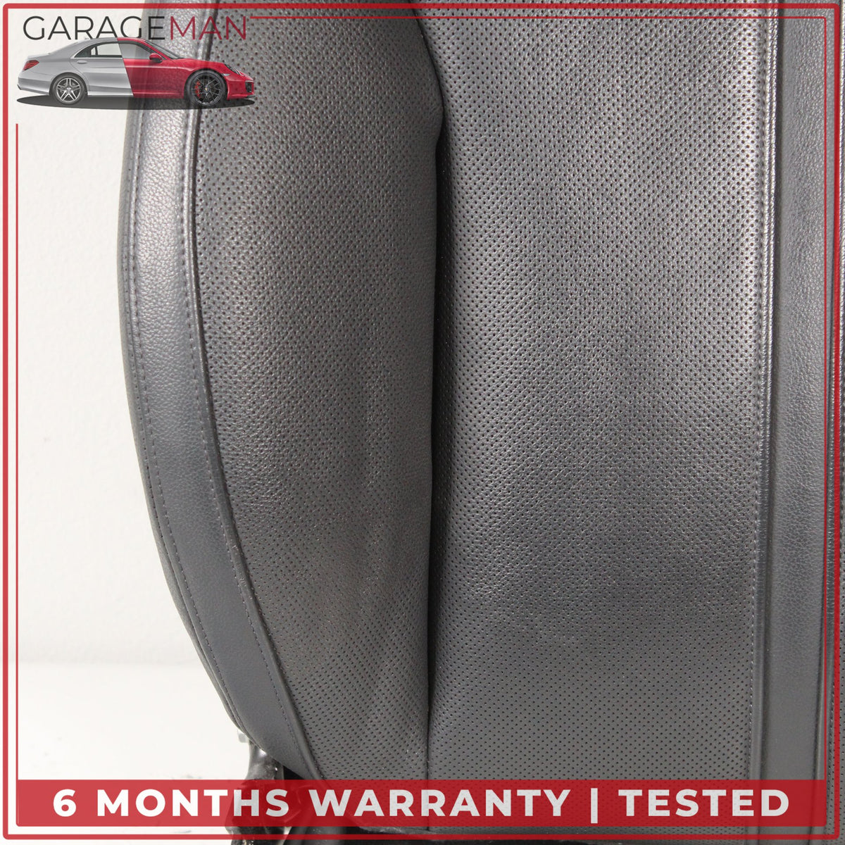 2011-2018 Audi A8 Front Right Passenger Side Upper Seat Cushion w/ Head Rest OEM