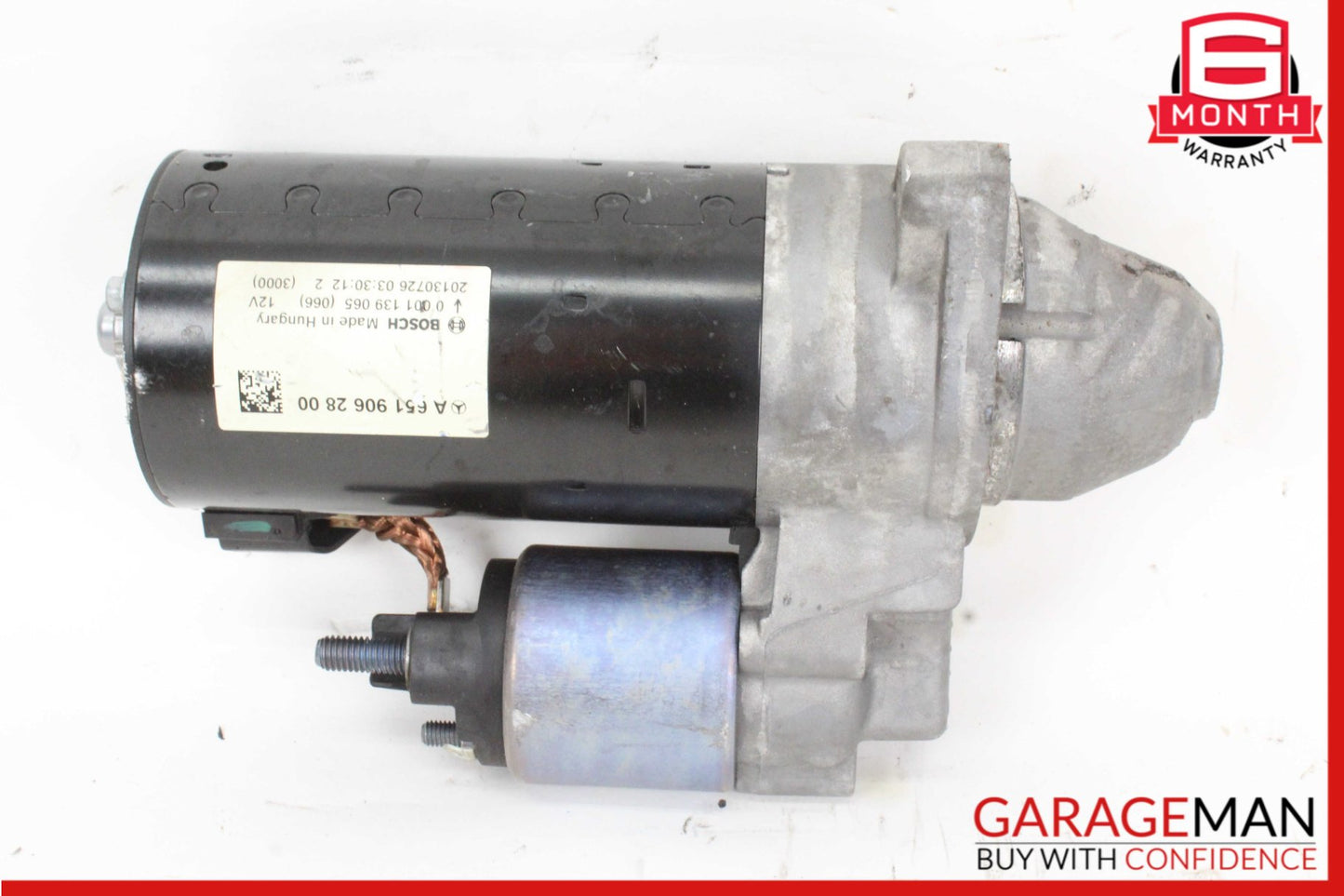 10-15 Mercedes-Benz W212 E250 Bluetec Engine Motor Starter 6519064300 OEM