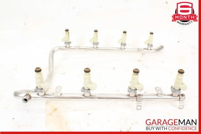 2000-2006 Mercedes-Benz S500 W220 Fuel Rail w/ Injectors 1130700095