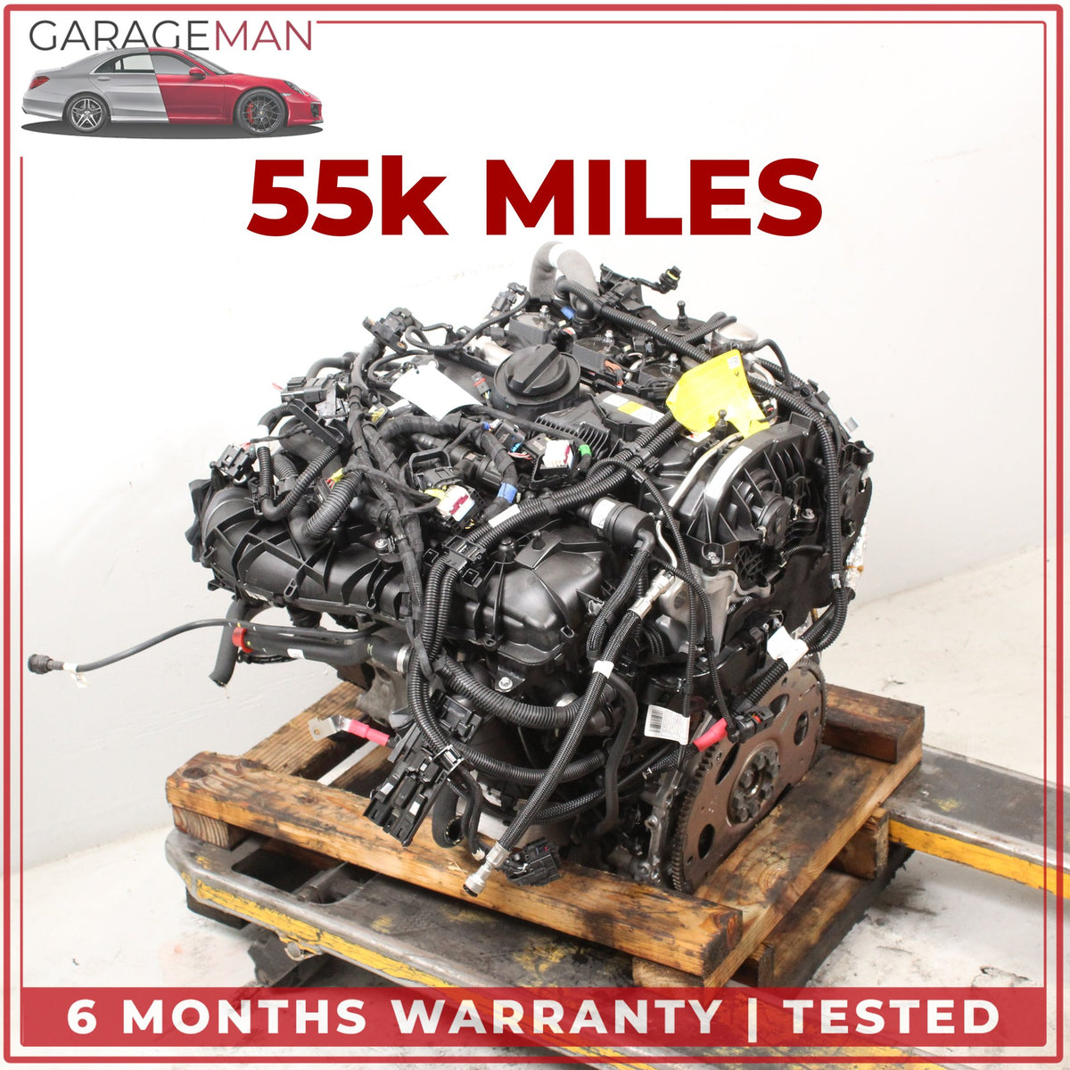 2022 BMW Z4 G29 RWD 2.0L I4 Engine Motor Assembly B46B20O1 55k OEM