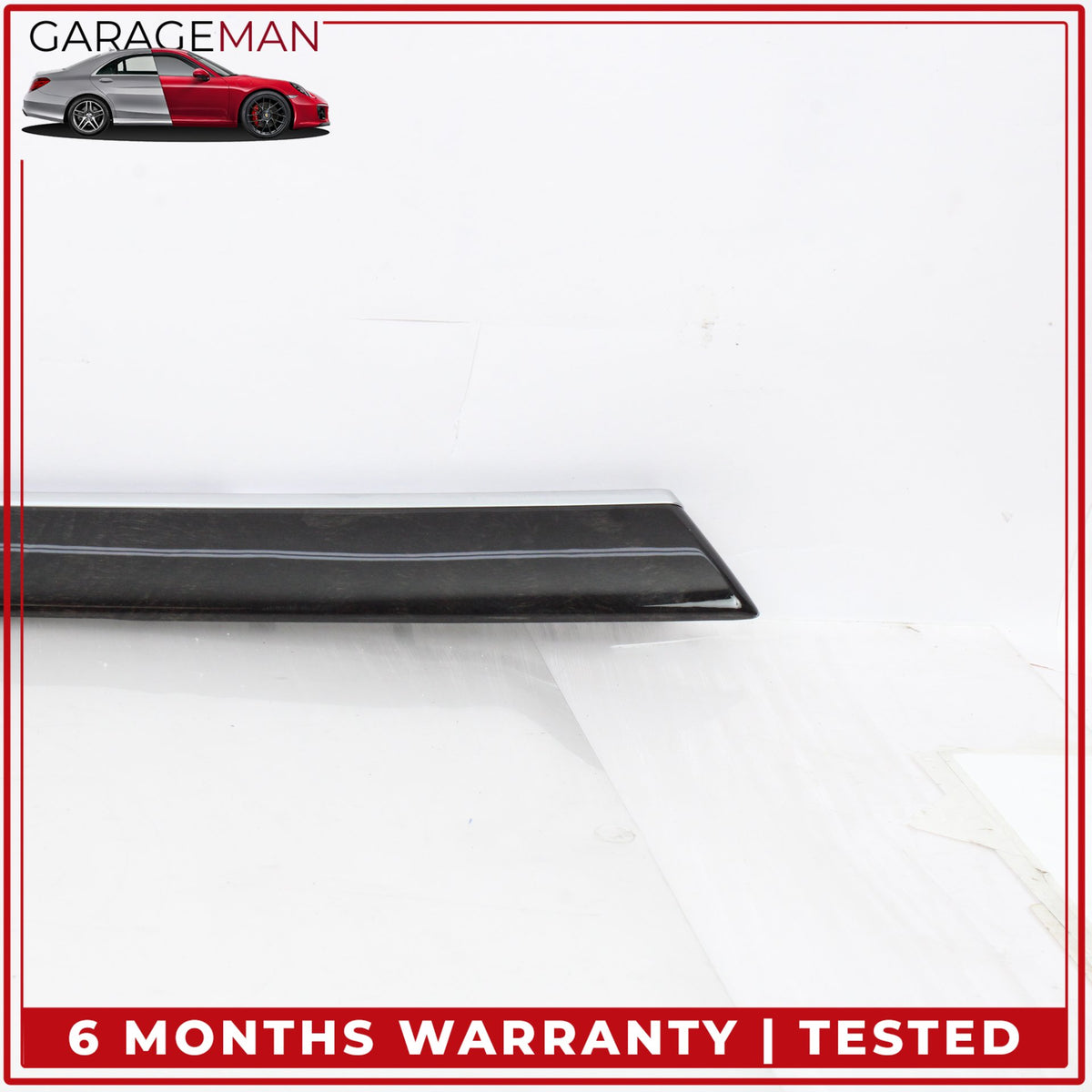 2014-2020 Mercedes W222 S550e Front and Rear Interior Door Molding Trim Wood OEM