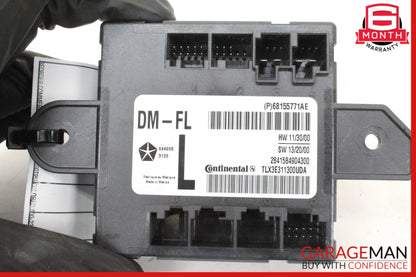 2011-2014 Dodge Charger LD Sedan Left Front Door Control Module 68155771AE OEM