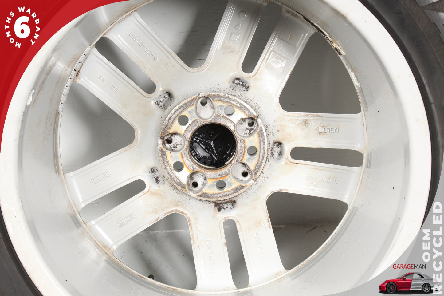 2013-2019 Mercedes X166 GL450 Wheel Rim w/ Tire 8.5JX19H2 ET62 1664011302 OEM