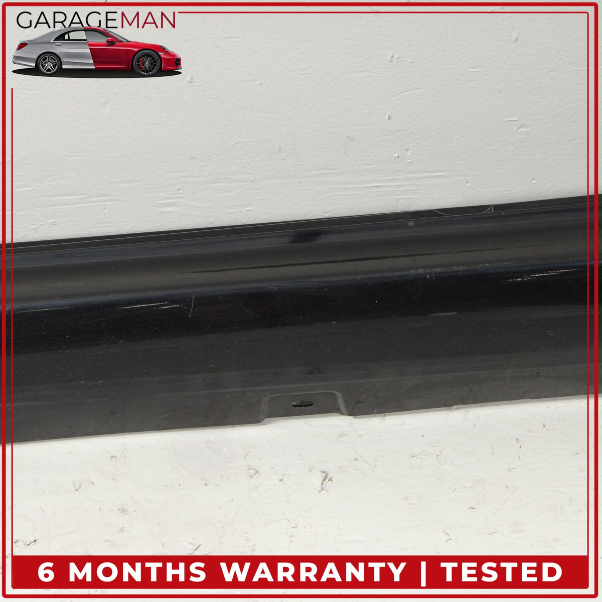 2013-2019 BMW 650i 640i F06 Left Side Skirt Rocker Panel Black 8052655 OEM