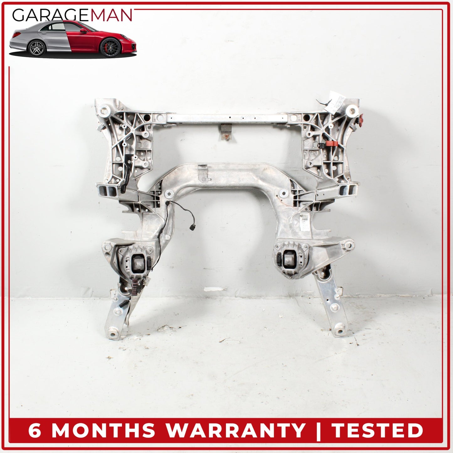 2012-2018 BMW 650i F06 AWD Front Subframe Crossmember Cradle 6797647 OEM