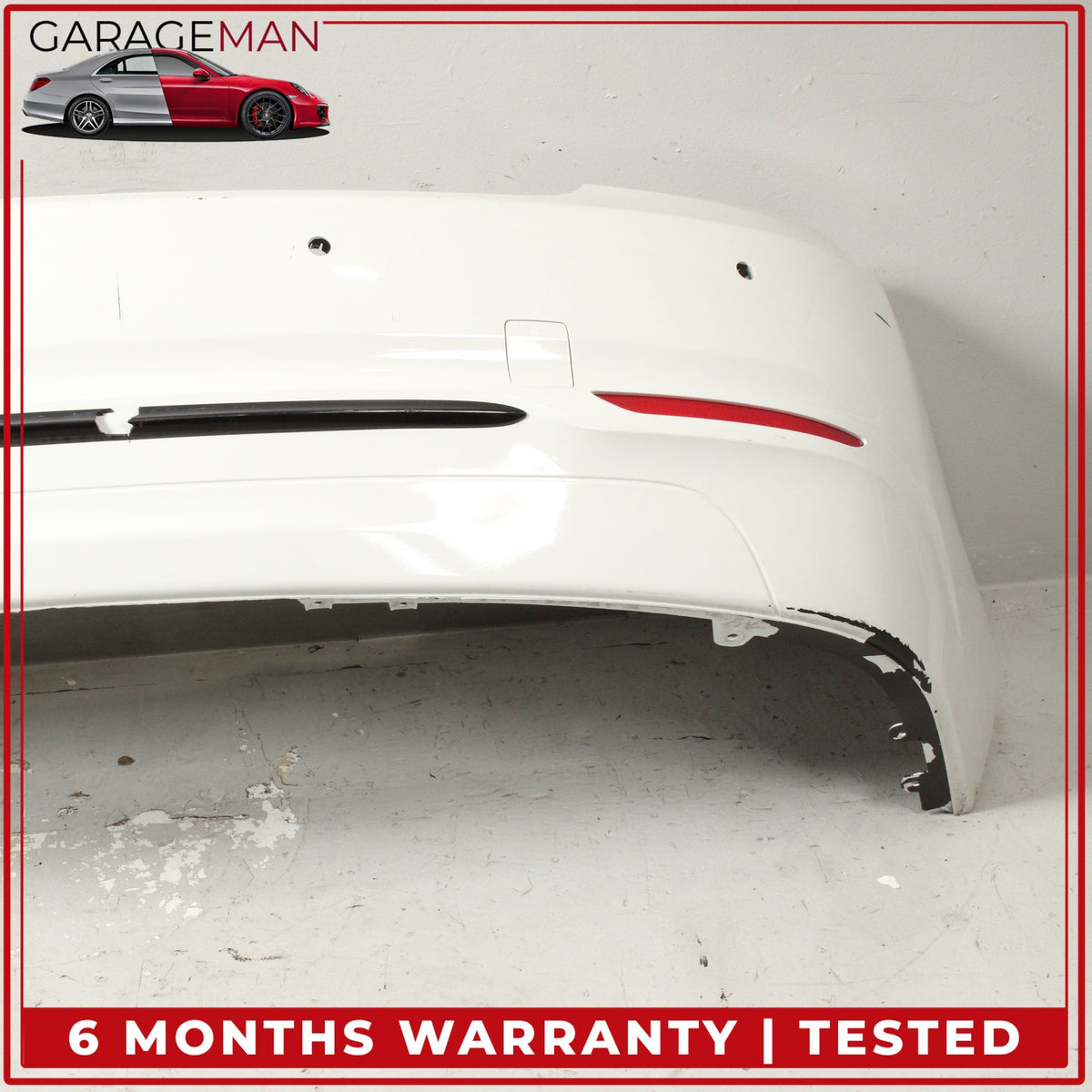 2014-2021 BMW 230i M240i M235i M2 Coupe Rear Bumper Cover Alpine White OEM
