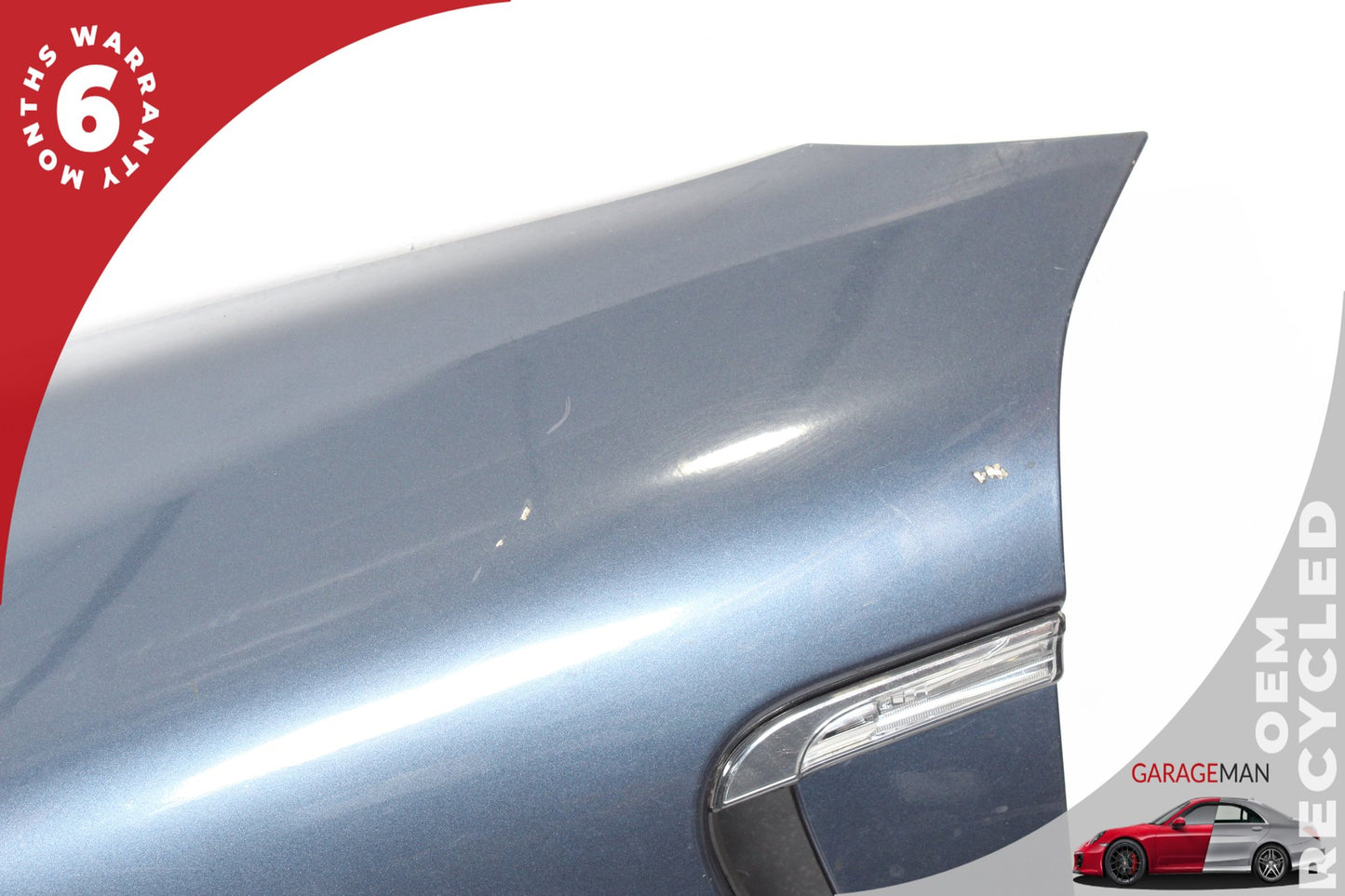 2010-2013 Porsche Panamera 970 S Front Left Fender Panel Blue 97050303101 OEM