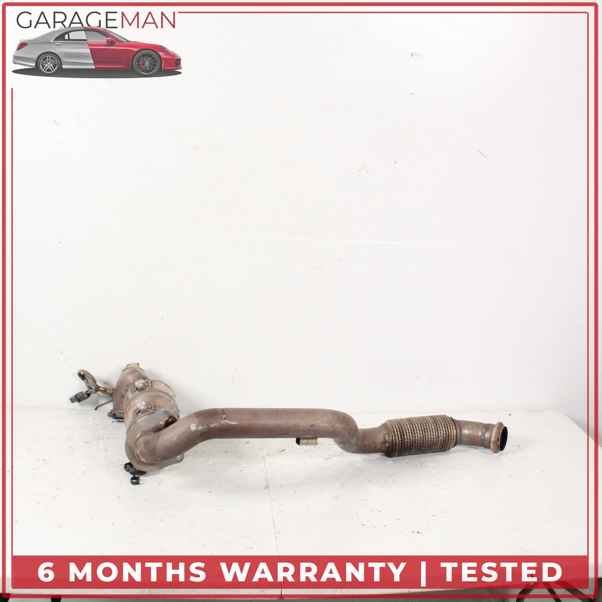 2014-2020 Mercedes C117 CLA250 GLA250 M270 FWD Exhaust Downpipe 2464900514 OEM