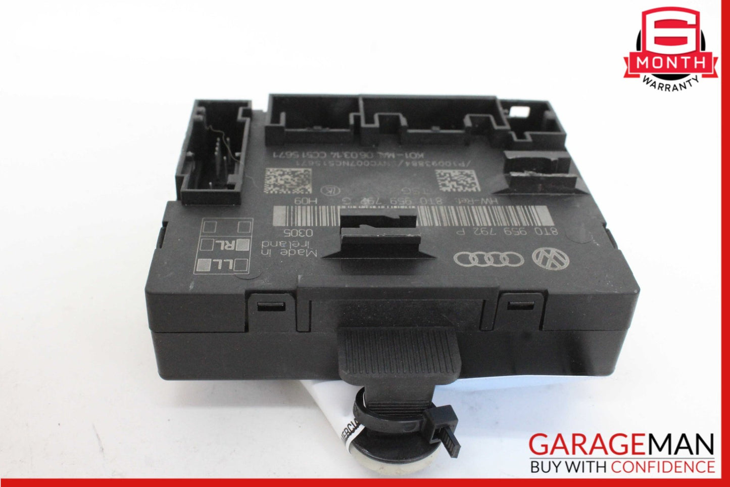 2012-2017 Audi RS5 8T Convertible Right Front Door Control Module 8T0959792P OEM