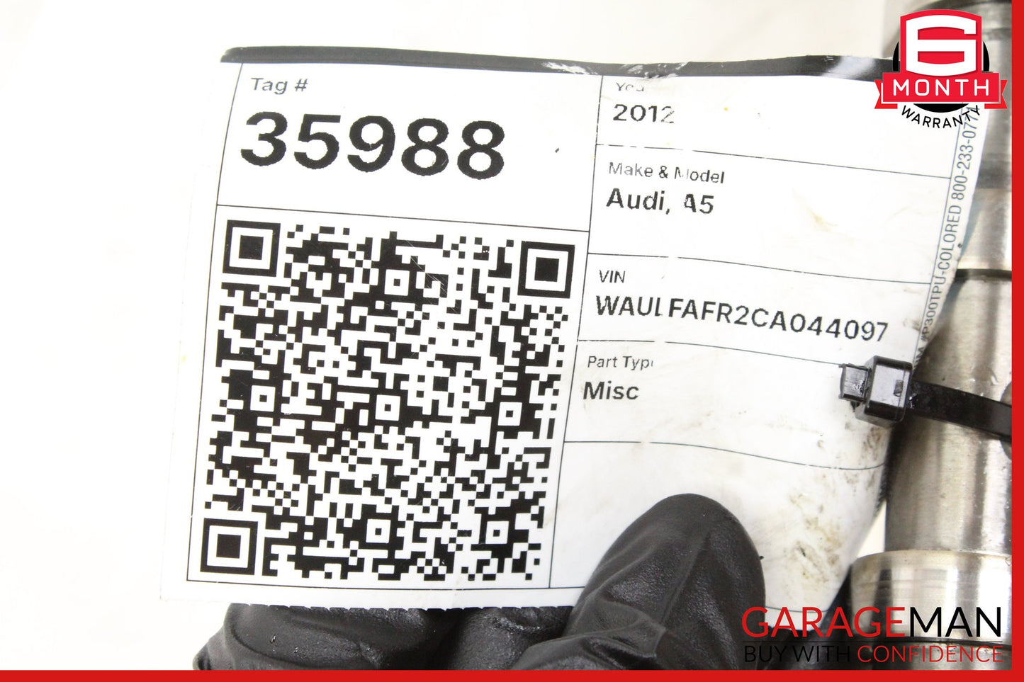 2009-2017 Audi A5 8T 2.0L AWD Intake & Exhaust Camshaft Set 06H103166G OEM