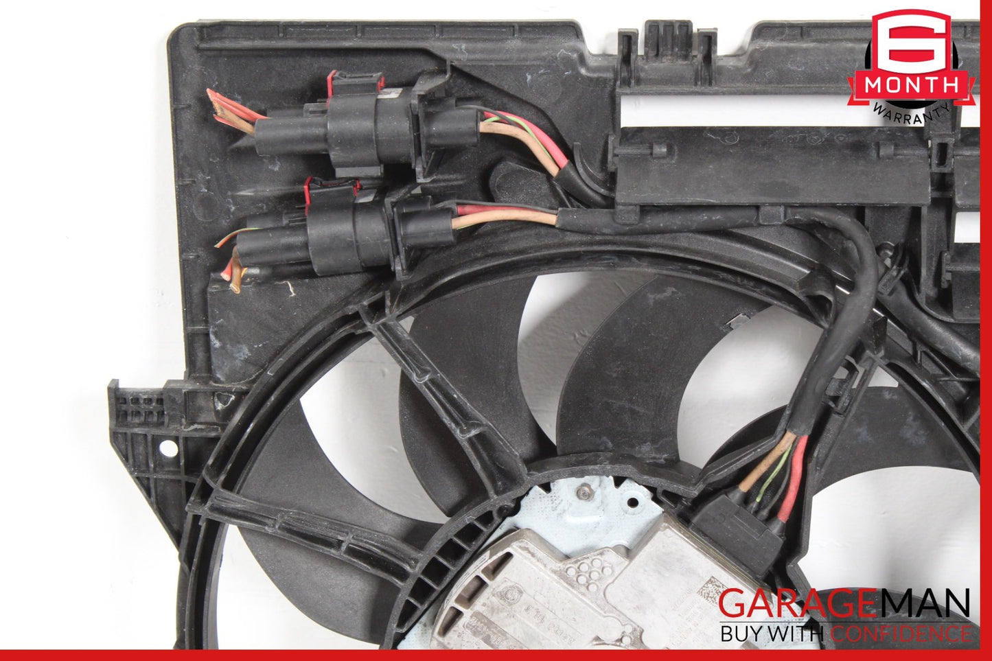 2012-2018 Audi A6 C7 Engine Radiator Cooling Fan Motor Assembly 4H0121003N OEM