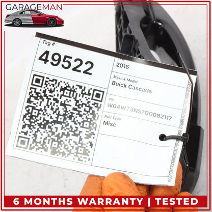 2016-2019 Buick Cascada Convertible Front Left Exterior Door Handle 14096201 OEM