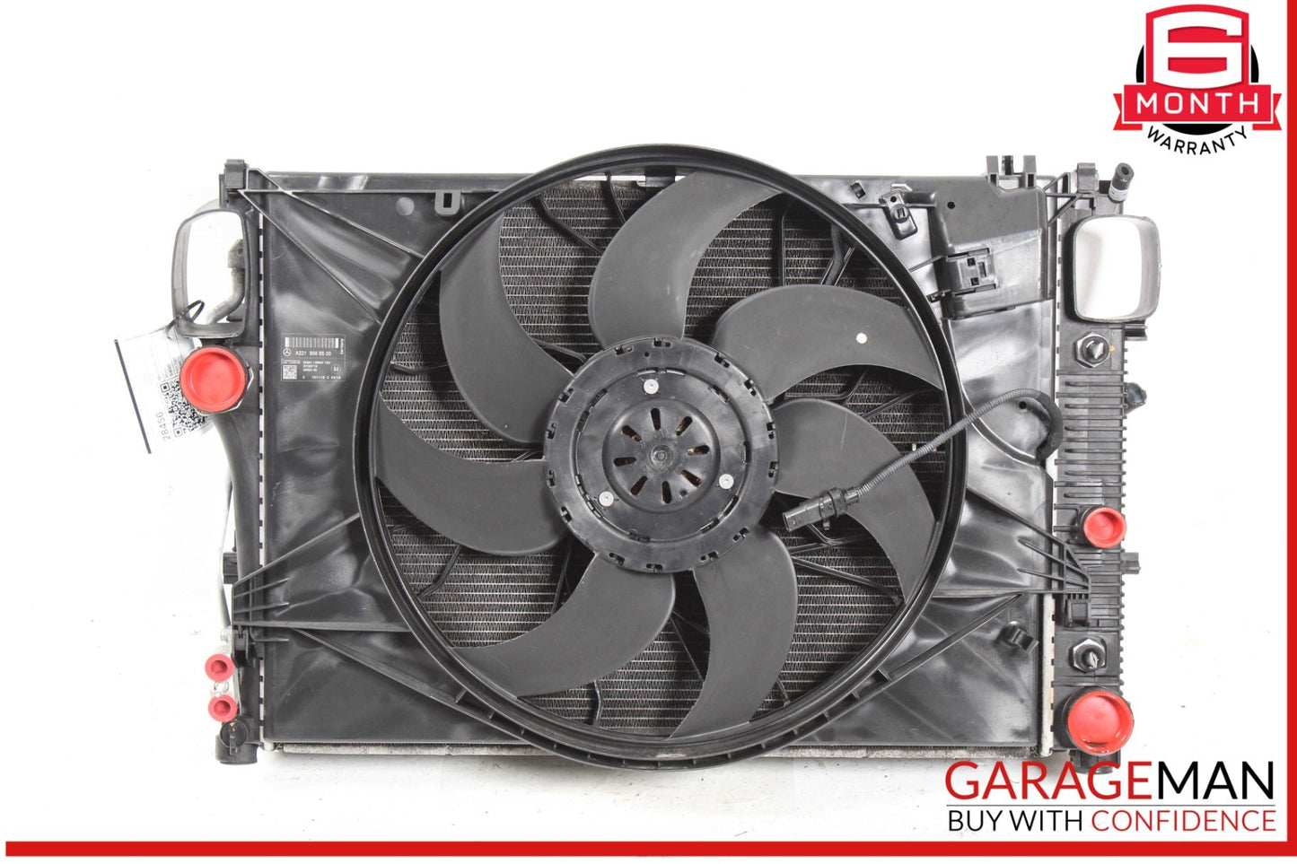 2007-2013 Mercedes-Benz S400 W221 Engine Cooling Radiator AC A/C Condenser OEM