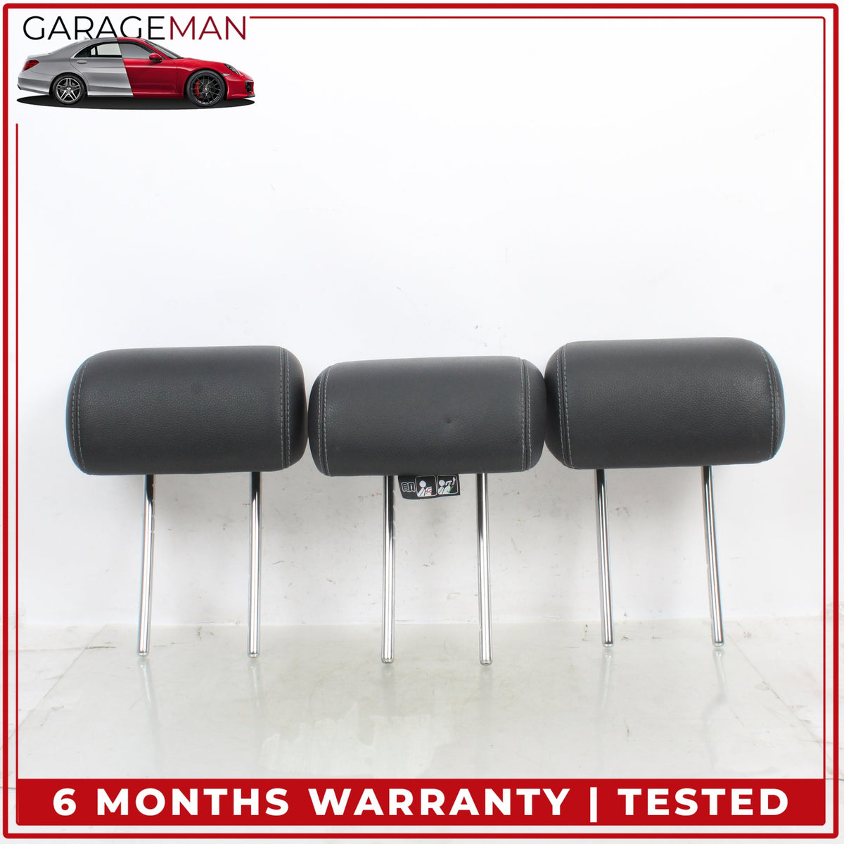 2015-2020 Mercedes X156 GLA250 GLA45 AMG Rear Seat Headrest Set of 3 Pc OEM