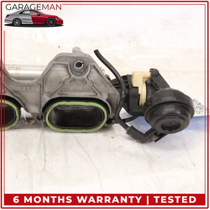 2010-2018 Audi A6 A7 3.0L Engine Left Side Lower Intake Manifold 06E133340E OEM