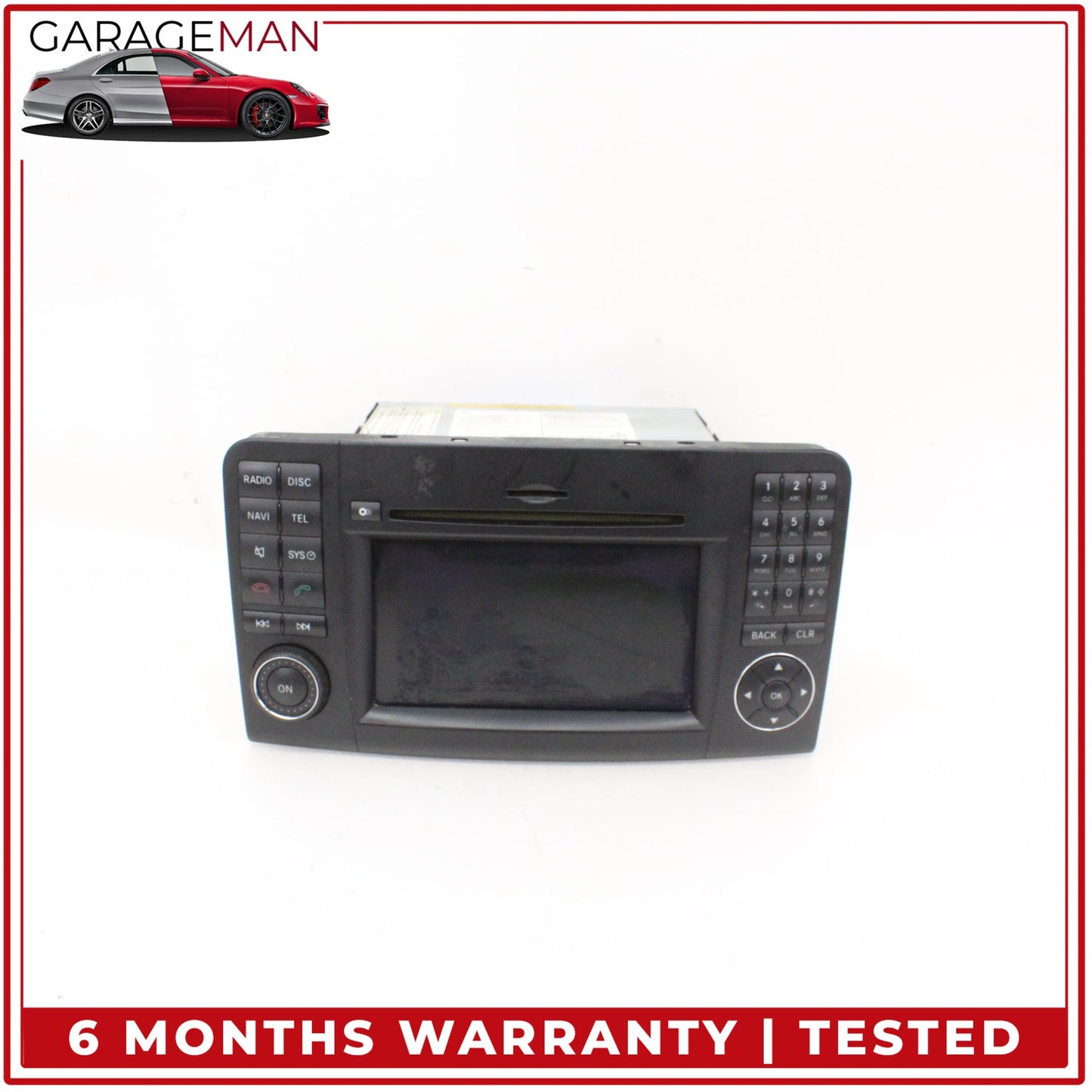 2009-2012 Mercedes W164 ML350 Command Head Unit Navigation CD Audio OEM
