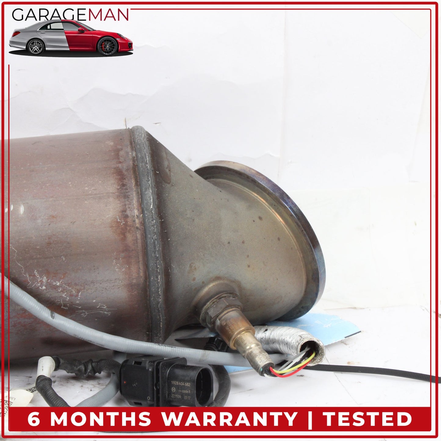 2019-2024 BMW 330i 430i 530i Catalytic Converter Down Pipe 8689402 OEM