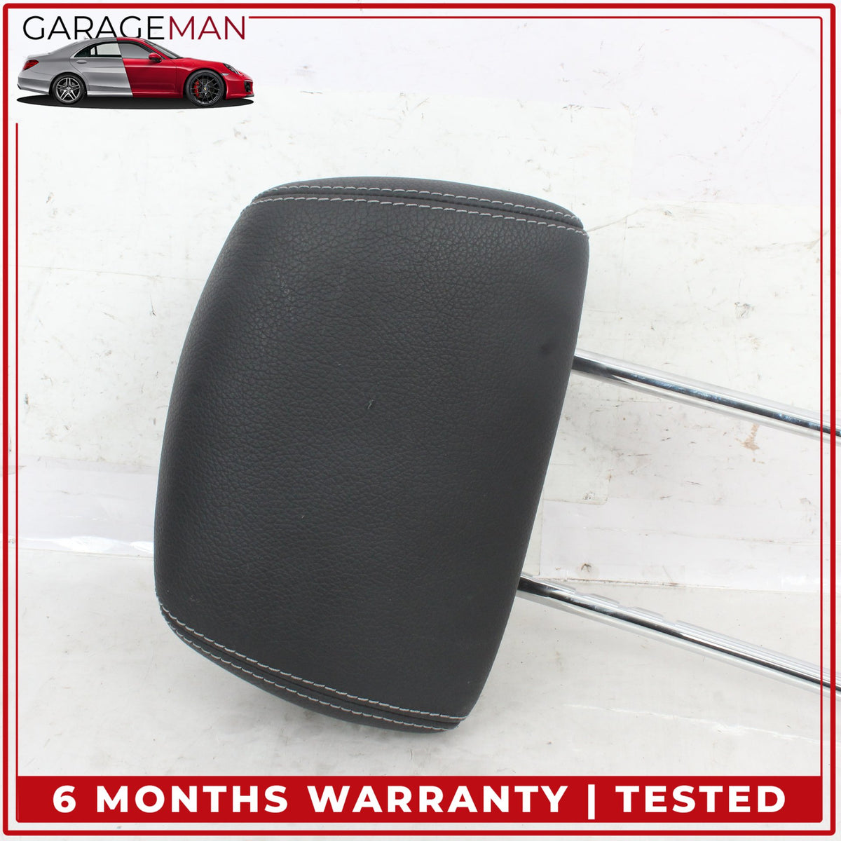 2010-2016 Mercedes W212 E400 Front and Rear Seat Headrest Set of 5 Black OEM