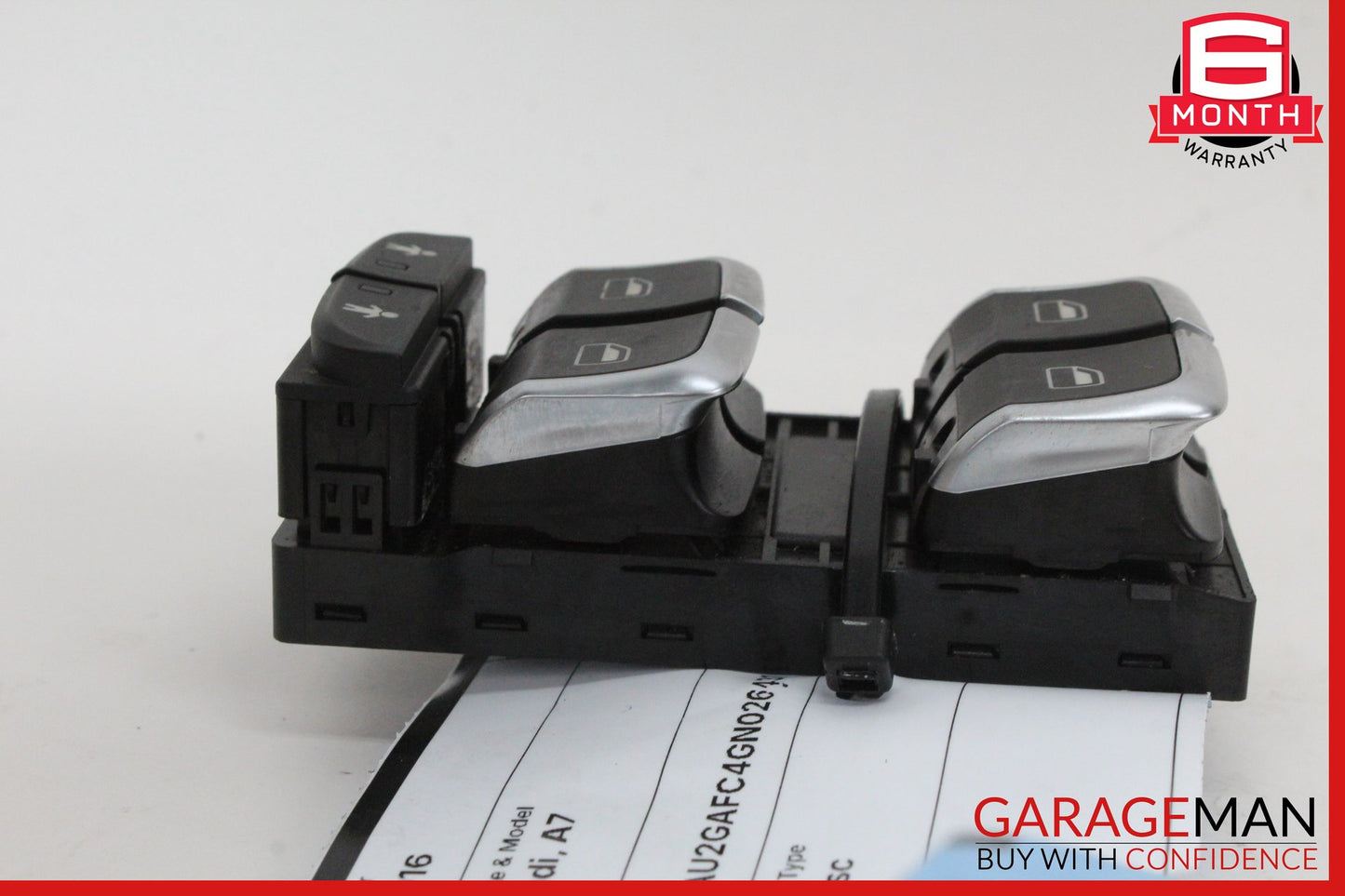 2012-2018 Audi A7 Front Left Side Master Window Control Switch 4G0959851 OEM