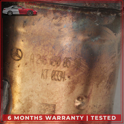 2014-2020 Mercedes X156 GLA250 CLA250 2.0L FWD Exhaust Downpipe 2464900514 OEM
