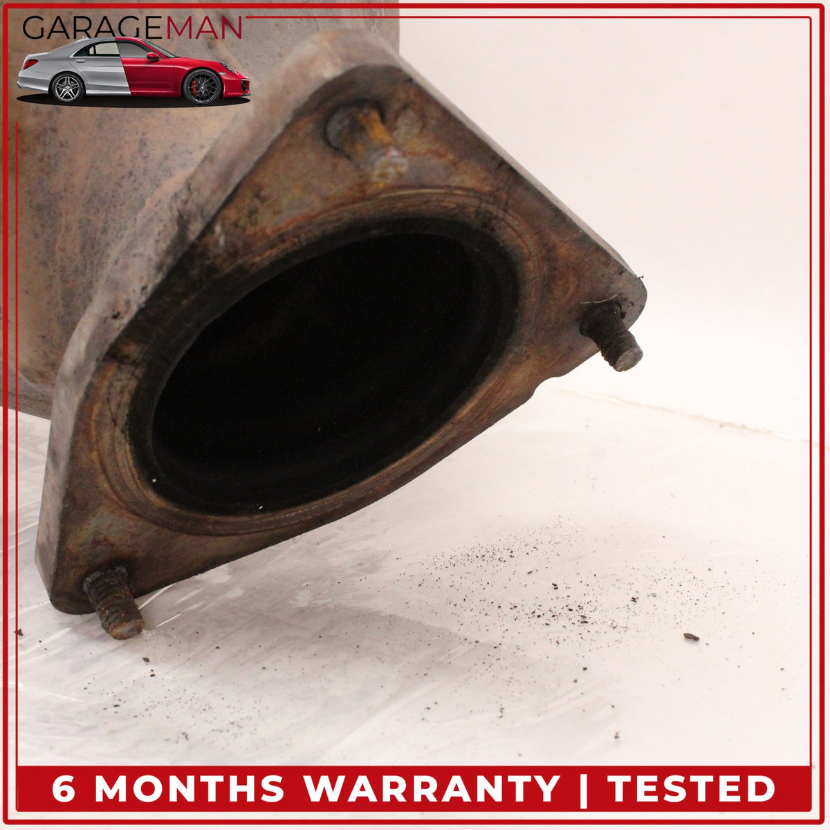 2003-2006 Porsche Cayenne 955 Rear Right Side Engine Exhaust Downpipe OEM