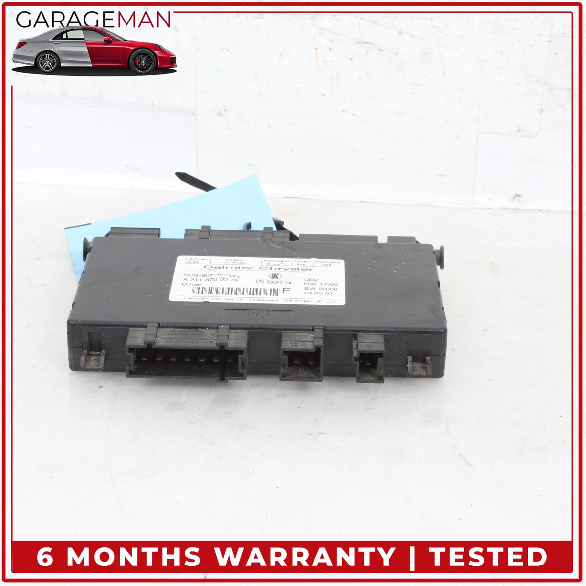 2003-2012 Mercedes W164 ML350 Front Left Seat Control Module 2118700526 OEM