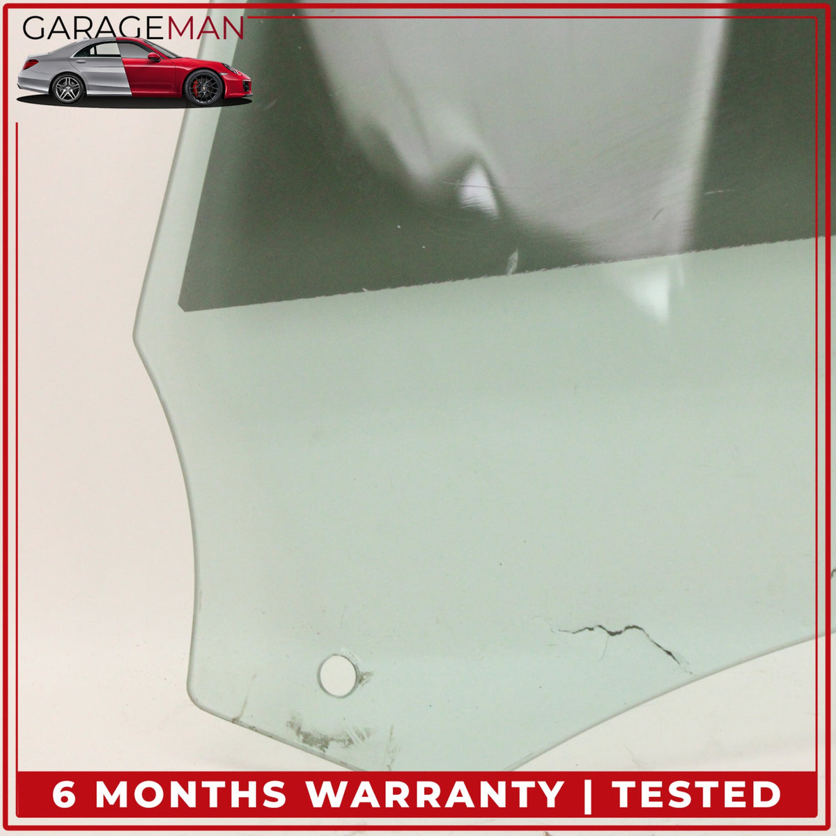 2009-2015 Jaguar X250 XF XFR XFR-S Front Right Side Door Window Glass OEM