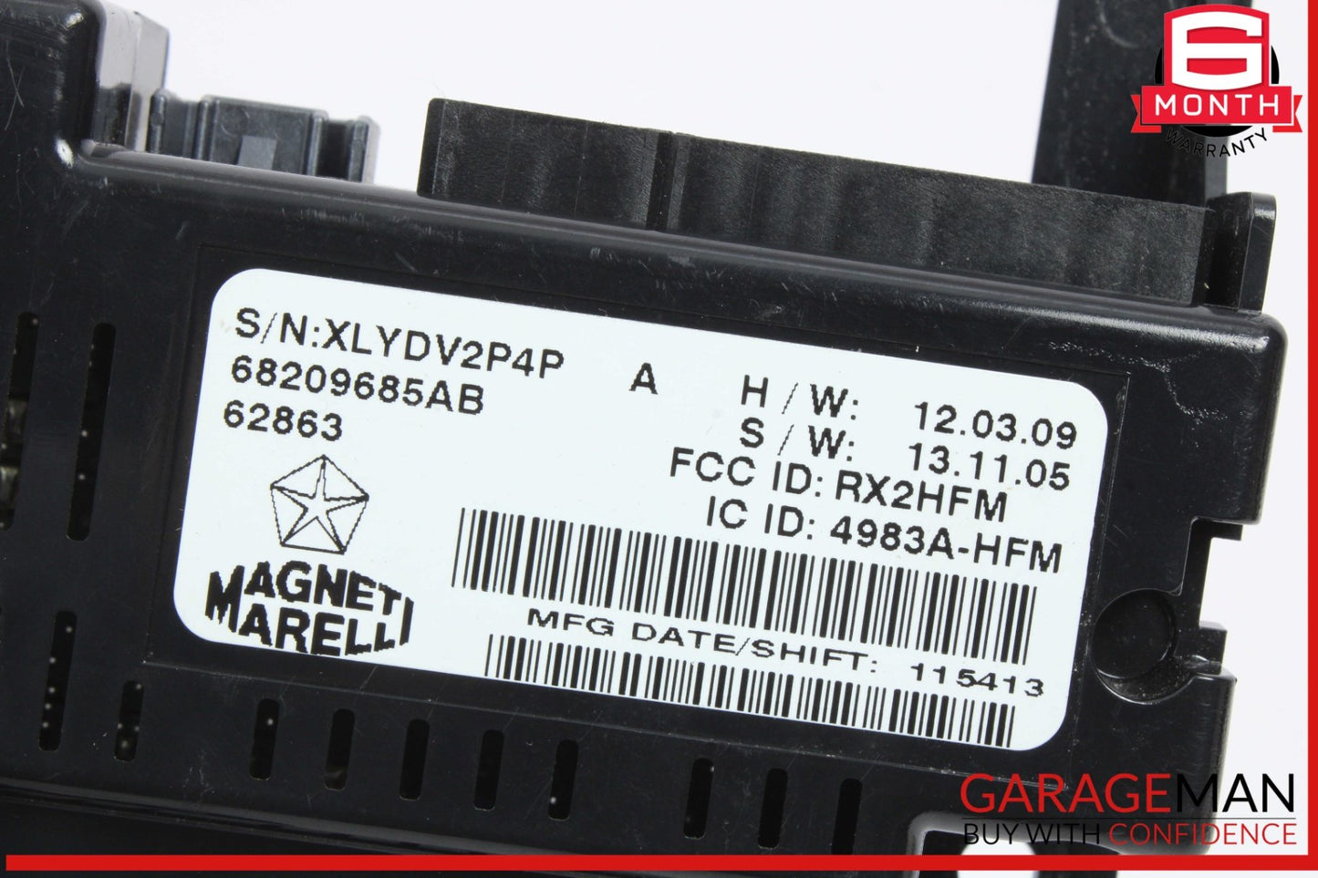 14-16 Maserati Quattroporte Telematics Control Unit (TCU) 68209685AB OEM