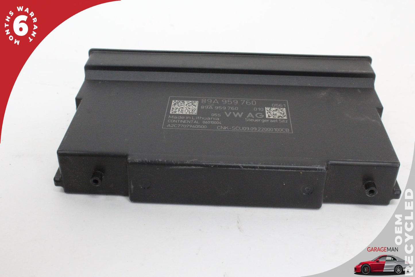 2022-2025 Audi Q4 E-Tron Front Left Side Seat Control Module 89A959760 OEM