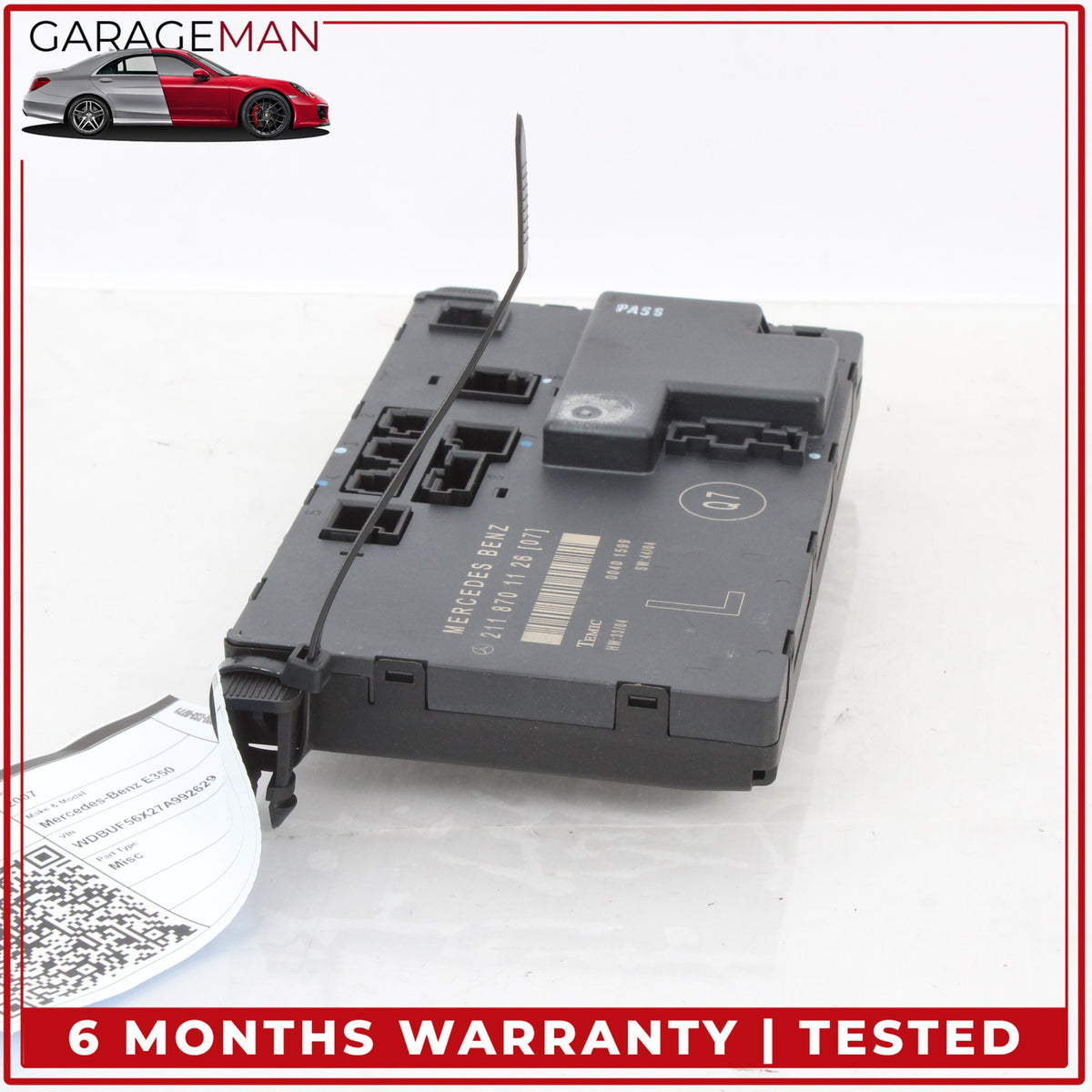 2003-2009 Mercedes W211 E350 Front Left Side Door Control Module 2118701126 OEM