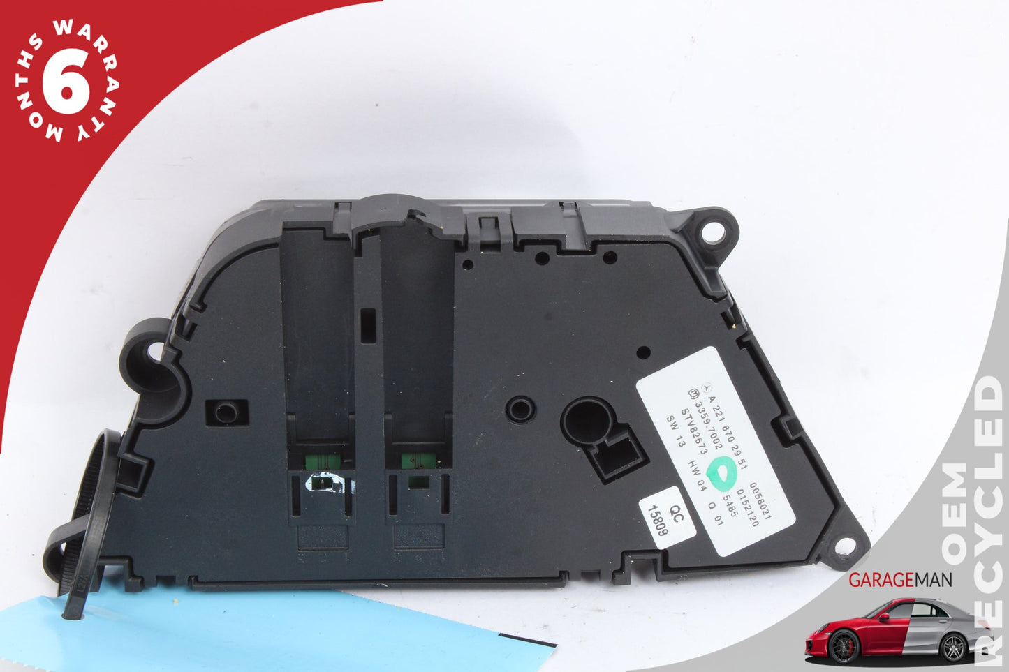 2007-2013 Mercedes W221 S550 S600 Rear Right Side Seat Control Memory Switch OEM