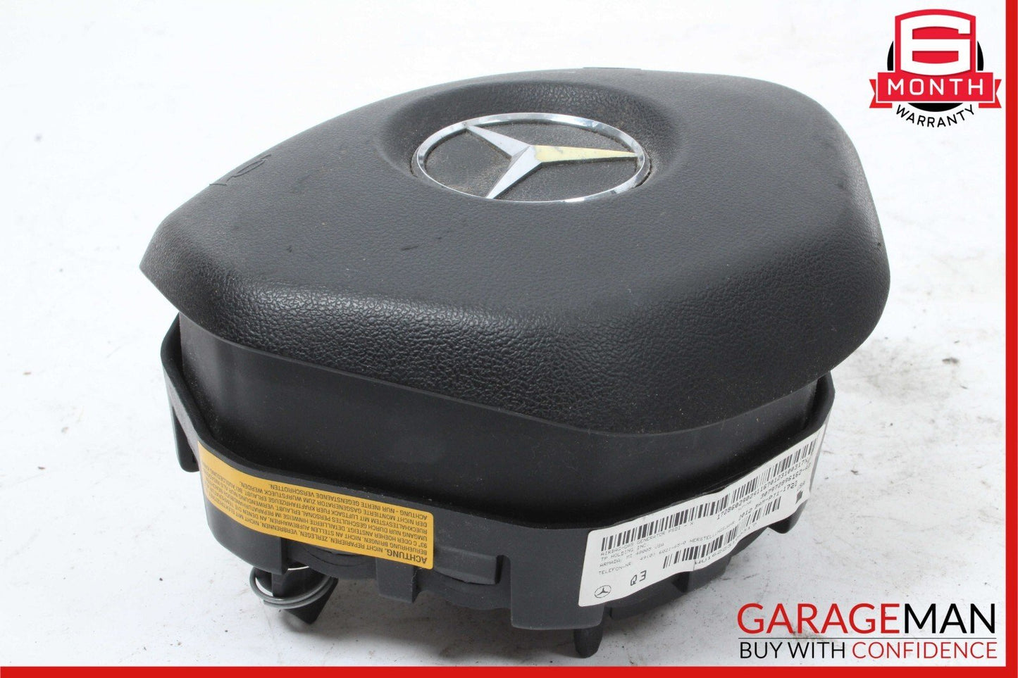 12-17 Mercedes C250 C300 GLK350 E550 Driver Steering Wheel Airbag Air Bag Black