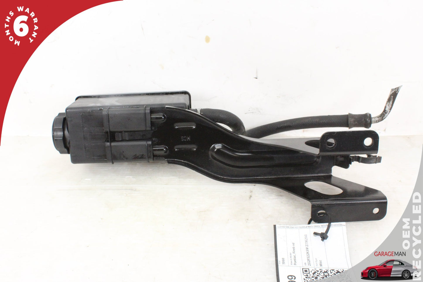 1995-2002 Pontiac Firebird Power Steering Pump Reservoir Tank w/ Bracket OEM