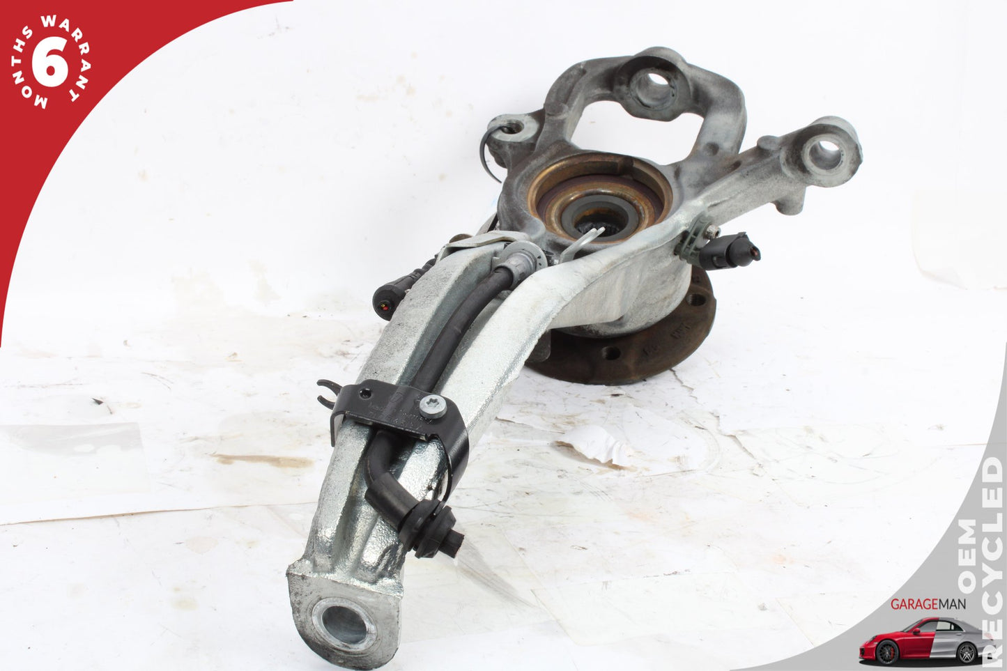 2003-2010 Audi Q7 AWD 3.6L Front Left Spindle Knuckle Wheel Hub 7L0407257A OEM